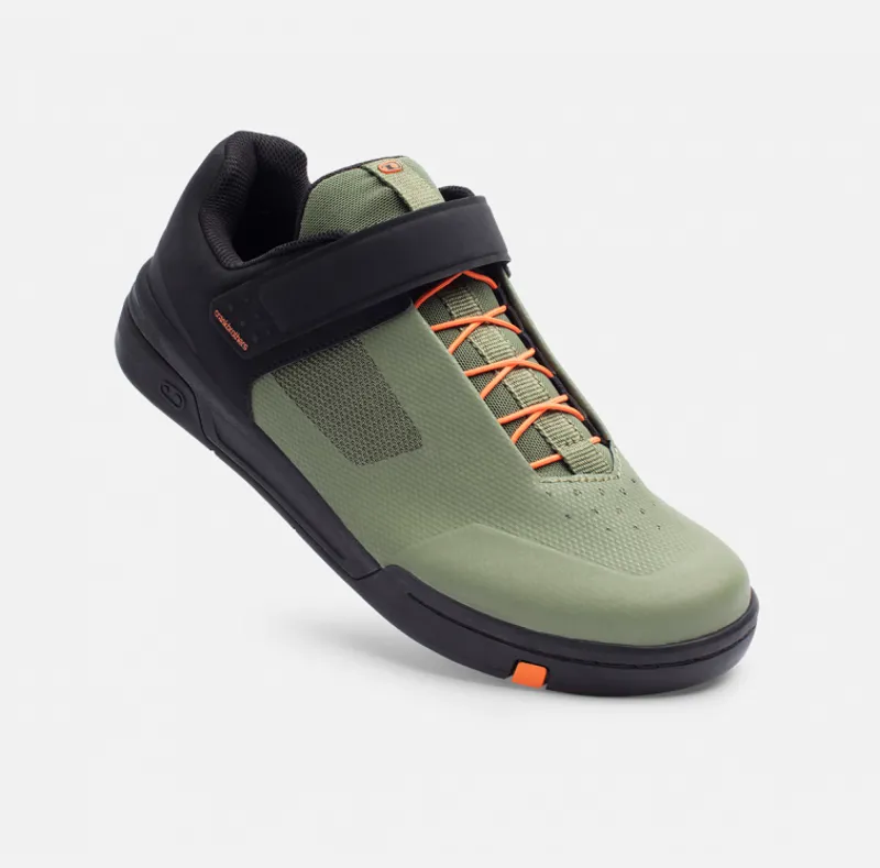 Crankbrothers Stamp Speedlace Green/Black/Orange